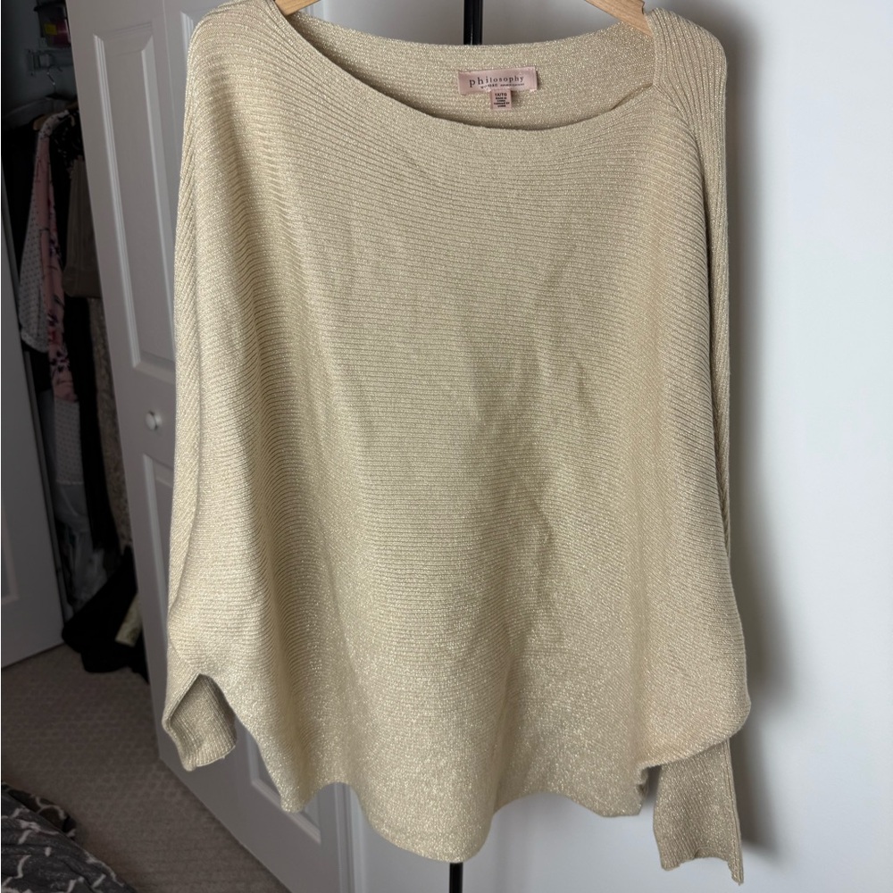 Philosophy Women's Gold Sweater